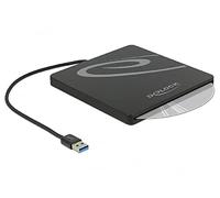 DELOCK 42604 - Carcasa externa de 5,25 ranuras en Slim unidad SATA de 9,5/12,7