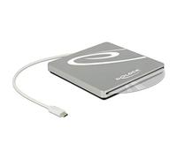 DeLock - Carcasa Externa para Discos Duros SATA de 9,5/12,7 mm
