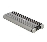 Delock Carcasa Externa para M.2 NVMe PCIe SSD con SuperSpeed USB 20 Gbps (USB 3.2 Gen 2x2) USB Type-C Hembra - sin Herramientas