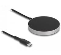 Delock cargador inalámbrico con 5 w/7,5 w/10 w/15 w - almohadilla de