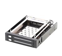 Delock Marco Intercambiable de 3,5 Pulgadas para 2 Discos Duros SATA de 2,5 Pulgadas.