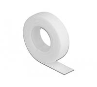 Delock cinta de gancho y bucle en rollo la 1 m x an 13 mm blanco