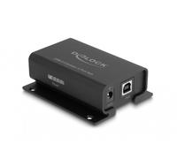 Delock concentrador aislador usb 2.0 de 4 puertos con aislamiento de 5