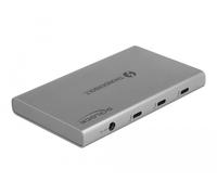 Delock - Hub - 3 X Thunderbolt 4 + 1 X Usb 3.2 Gen 2 - Desktop