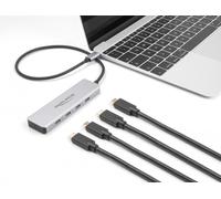 Delock concentrador usb 10 gbps usb type-c con 4 x usb type-c hembra c