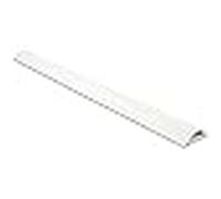 DeLOCK Conducto de cables, canal autoadhesivo, PVC blanco 50 x 12 mm, longitud 1 metro, 1 pieza