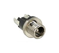 DeLOCK Conector DC 5,5 x 2,5 x 9,5 mm Hembra para instalación (89911)