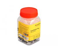 Delock conector modular rj45 con pestillo robusto cat.6 y botas de pro