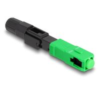 DELOCK Conector rápido de Fibra óptica SC Simplex Macho APC Montaje en Campo Marca