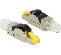 DELOCK 86485 - Conector RJ45 de montaje en campo Cat.8.1 de metal