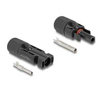 Delock conectores solares dl4 para cables para prensar, macho y hembra