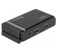 Conmutador DisplayPort DeLOCK 1.4 8K 2x1 con Control Remoto