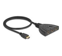 Delock conmutador hdmi 3 x entrada hdmi a 1 x salida hdmi 8k 60 hz con
