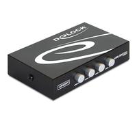 DELOCK CONMUTADOR MANUAL 4 PUERTOS USB 2.0