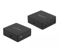 Delock conmutador s/pdif toslink de 1 entrada y 3 salidas con alimenta