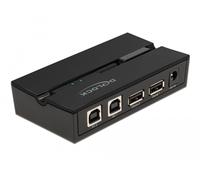 Delock conmutador usb 2.0 de 2 pc a 2 dispositivos