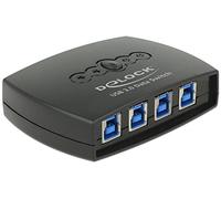Delock Conmutador USB 3.0 compartido 4 en 1.