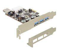 DELOCK 89281 - Tarjeta Delock PCI Express >3x ext. - 1x int. USB 3.0