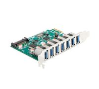 DELOCK 90104 - PCIe x1 > 7x USB 3.0 externos tipo A