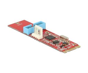 DELOCK Conversor M.2 Key B + M Macho > 1 x USB 3.0 Conector Poste.