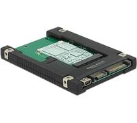 DELOCK Conversor SATA de 2,5 Pulgadas (6,35 cm, 22 Pines, USB 2.0, Tipo Mini-B > 1 x mSATA/Mini PCIe Slot