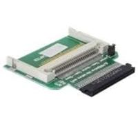 DeLOCK Converter 1.8” IDE - Compact Flash card tarjeta y adaptador de interfaz - Accesorio (IDE, Verde, 51 mm, 47 mm, Inalámbrico, Windows 3.1/NT4/98SE/ME/2000/XP/Vista Unix Linux)