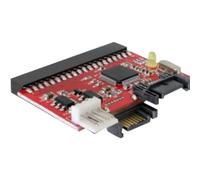 DeLOCK Converter - Cable SATA, Rojo