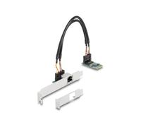 DELOCK Converter M.2 Key B+M 1 x RJ45 2.5 Gigabit LAN