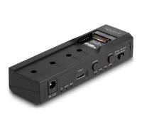 Delock convertidor usb type-c para 1 x ssd m.2 nvme + 1 x sata ssd/hdd