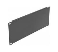 DeLOCK Cubierta Ciega de Gabinete de Red de 19 pulgadas, 3U, color Negro