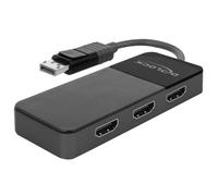 Delock divisor displayport 1.4 1 x displayport a 3 x hdmi mst