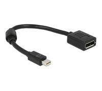 65554 Adaptador DisplayPort Hembra, Mini Displayport Plug L: 0,15m DELOCK