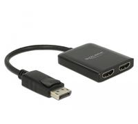 Divisor DisplayPort 1.4 DeLOCK 1 x DisplayPort a 2 x HDMI MST