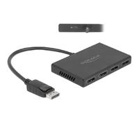 Delock divisor displayport 1.4 1 x entrada displayport > 4 x salida di