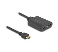 Delock Divisor HDMI 1 x entrada HDMI a 2 x salida HDMI 4K 60 Hz - con reductor