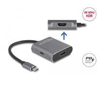 Delock divisor usb type-c (modo dp alt) a 2 x hdmi mst con usb type-c