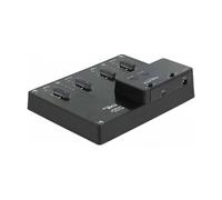 DeLOCK Docking Station M.2 para 4 x SSD NVMe PCIe con Función Clonación, USB 3.2 Gen 2 Type-C, 10 Gbit/s, Negro