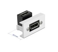Delock Easy 45 - Módulo DisplayPort acodado (90°, 22,5 x 45 mm)