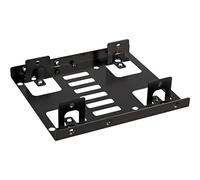 DeLOCK Einbaurahmen 3.5? > 2 x 2.5? HDD, Negro - 18210