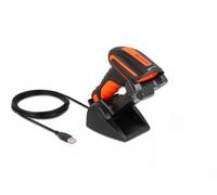 Delock escáner de código de barras industrial 1d y 2d para 2,4 ghz o