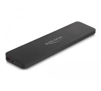Delock estación de acoplamiento de triple pantalla usb type-c con dis