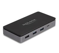 Delock estación de acoplamiento usb type-c 4k - dual hdmi mst/usb/gib