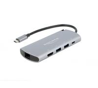 Delock estación de acoplamiento usb type-c con ranura m.2 - 4k hdmi/u