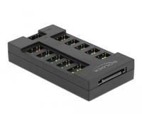 Delock estación rgb para led argb con 10 puertos