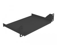 Delock estante de 10? para armario de red 1u negro