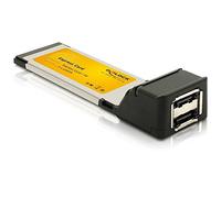 DeLOCK Express Card to eSATA II - Accesorio (ExpressCard, Alámbrico, Windows 2000/XP/2003, Linux, Vista, Mac OS X 10.5)
