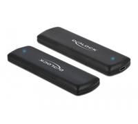 Delock externo usb type-c caja combo para m.2 nvme pcie o sata ssd - s