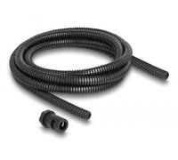 Delock funda protectora de cable de 2 m x 10 mm con juego de conector