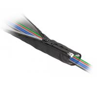 Delock funda trenzada de protección emi con cremallera resistente al