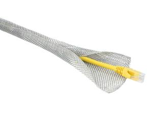 Delock geflechtschlauch zur emv abschirmung selbstschließend 5 m x 19